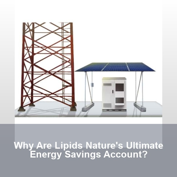 Why Are Lipids Nature's Ultimate Energy Savings Account?